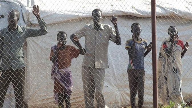 Uganda&#039;daki Güney Sudanlı mülteci sayısı 1 milyonu aştı