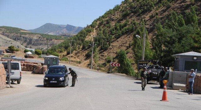 8 teröristin öldürüldüğü operasyon sonrası o yol açıldı