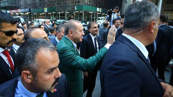 ABD&#039;de Cumhurbaşkanı Erdoğan&#039;a sevgi seli