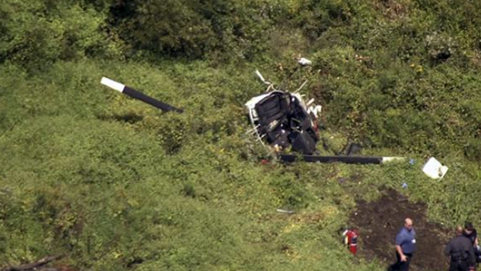 ABD&#039;de helikopter düştü: Ünlü grubun solisti öldü