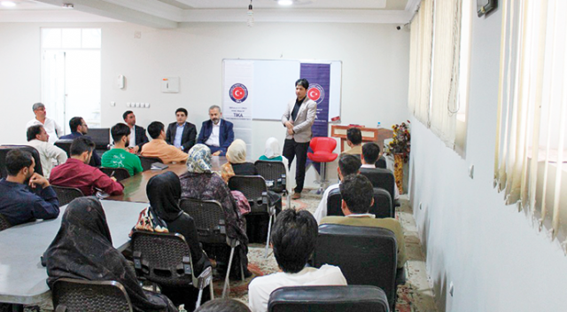 Afganistan’da Türkçe kursuna yoğun ilgi
