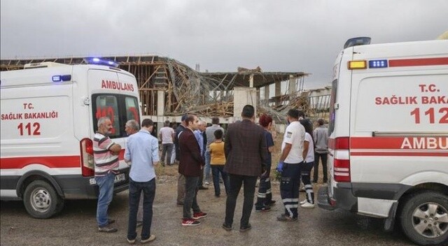 Ankara&#039;da inşaatta göçük: 1 ölü, 1 yaralı!