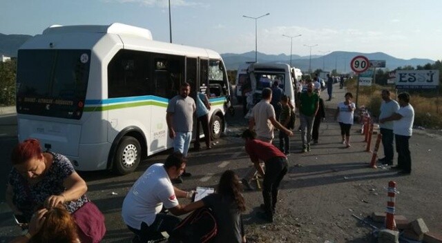 Balıkesir&#039;de feci kaza: 41 yaralı