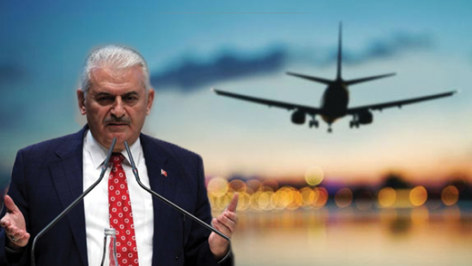 Başbakan Yıldırım: Türkiye&#039;den Erbil ve Süleymaniye&#039;ye uçuşlar iptal