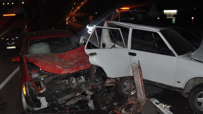 Bursa&#039;da zincirleme kaza: 1 yaralı