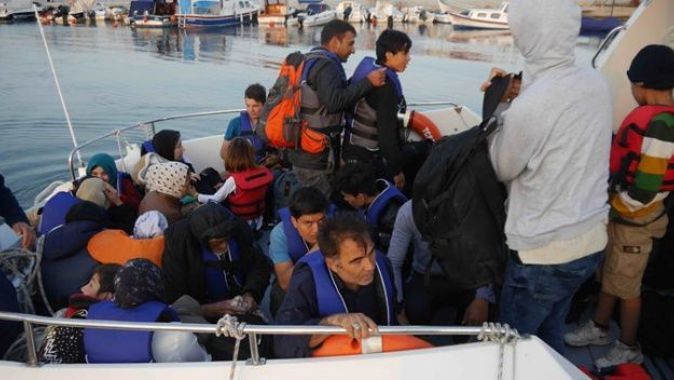 Çanakkale&#039;de 35 kaçak göçmen daha yakalandı