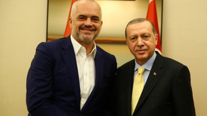 Cumhurbaşkanı Erdoğan, Edi Rama ile görüştü