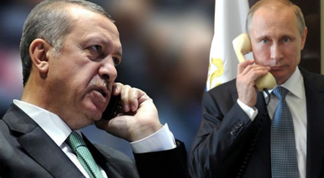 Cumhurbaşkanı Erdoğan ile Putin&#039;in referandum görüşmesi