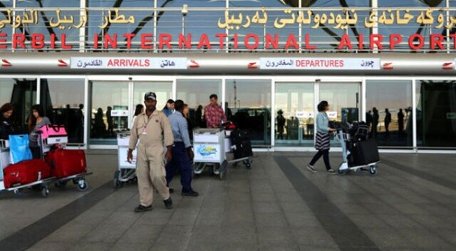 Erbil&#039;e uçuşlar durduruluyor
