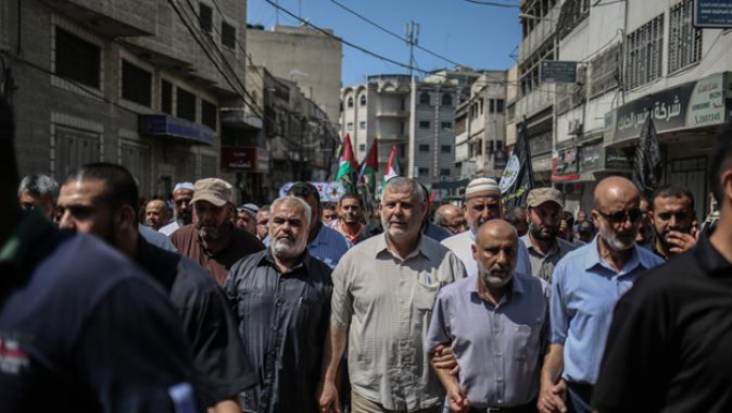 Filistin&#039;de Arakanlı Müslümanlara saldırılar protesto edildi