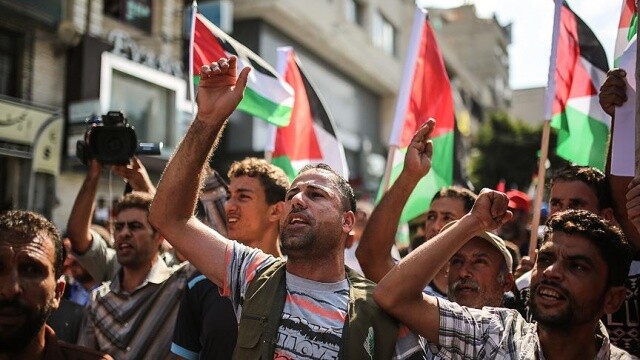 Gazze&#039;de abluka protestosu