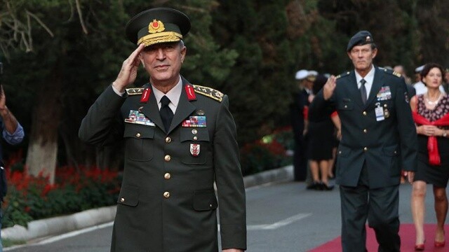 Genelkurmay Başkanı Orgeneral Akar Arnavutluk&#039;ta