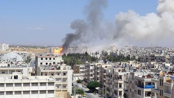 İdlib ve Şam&#039;daki saldırılarda 54 sivil hayatını kaybetti