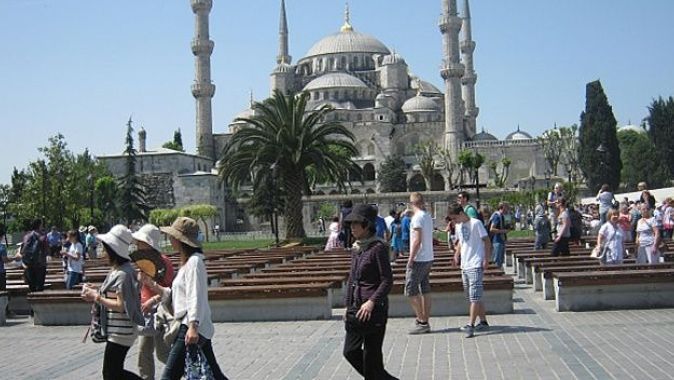 İstanbul’a 7 milyon yabancı turist geldi
