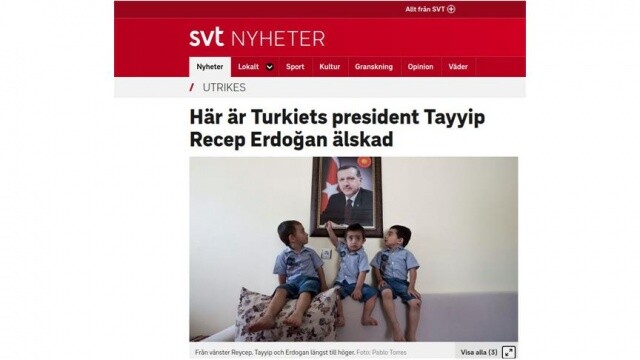 İsveç Devlet Televizyonu: Erdoğan milyonlar tarafından seviliyor