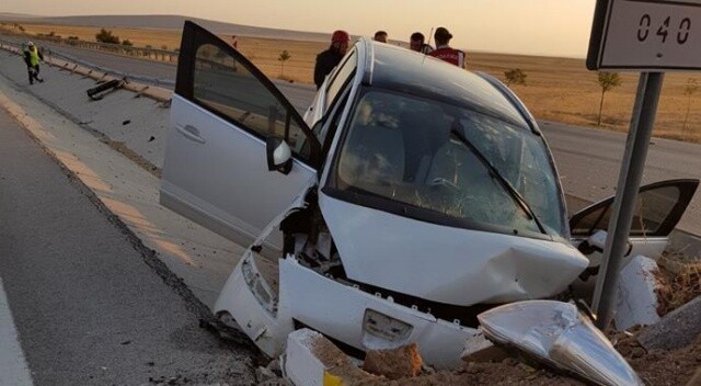 Konya&#039;daki kazada 1 kişi öldü