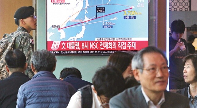 Kuzey Kore füze denedi Japonlar sığınaklara koştu