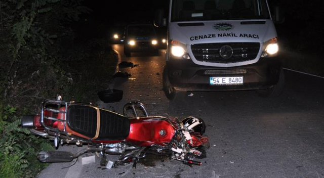 Sakarya&#039;da otomobil ile motosiklet çarpıştı: 1 ölü