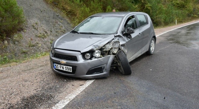 Sinop’taki kazada 4 kişi yaralandı