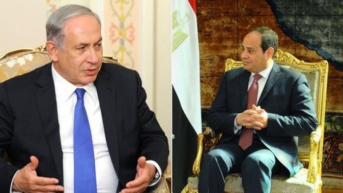 Sisi ile Netanyahu, ABD&#039;de bir araya geldi
