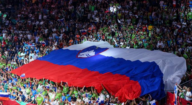 Slovenya taraftarı şampiyonluk kutladı