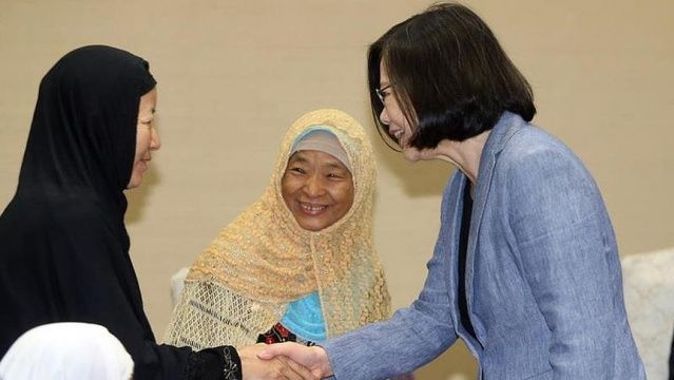 Tayvan liderinden Müslümanlara övgü