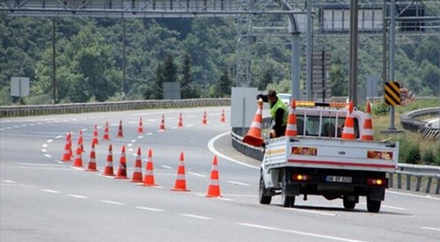 TEM otoyolu Bolu kesimi 1 ay trafiğe kapalı