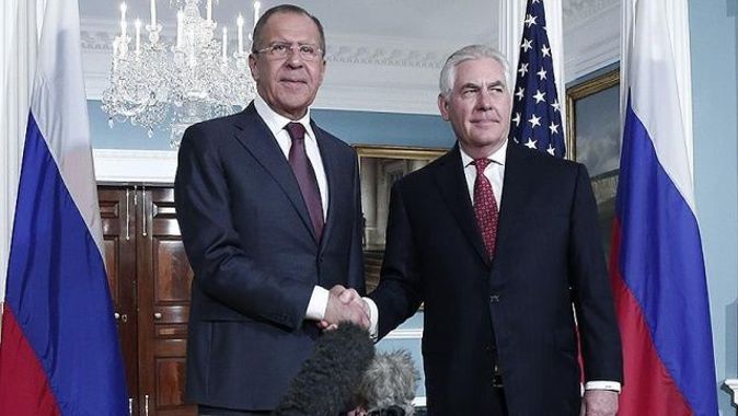 Tillerson ile Lavrov Suriye&#039;yi görüştü