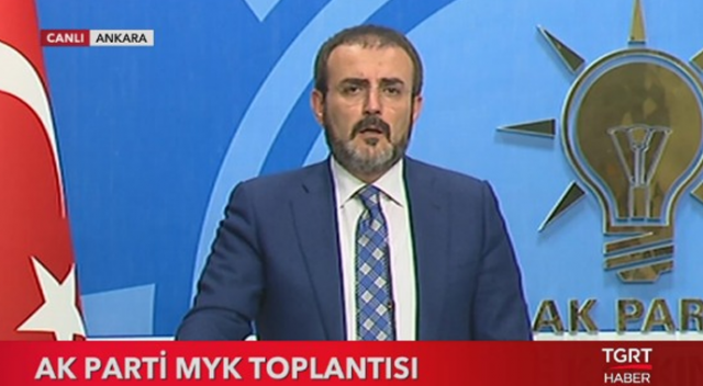 AK Parti Sözcüsü Mahir Ünal MYK toplantısı sonrası konuştu