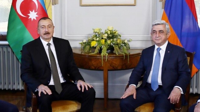 Aliyev ve Sarkisyan, Dağlık Karabağ&#039;ı görüştü