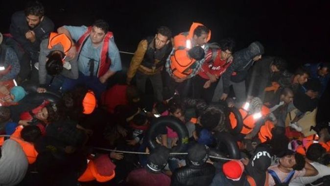 Aydın&#039;da 54 göçmen yakalandı