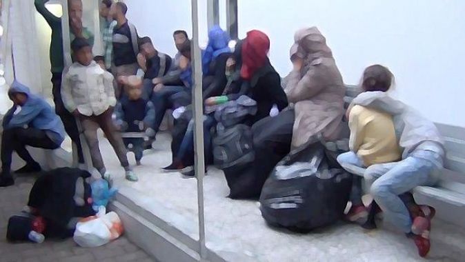 Ayvalık’ta 14 mülteci yakalandı