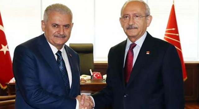 Başbakan Yıldırım ile Kılıçdaroğlu görüşmesi sona erdi