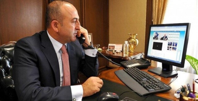 Çavuşoğlu, İran Dışişleri Bakanı ile telefonda görüştü