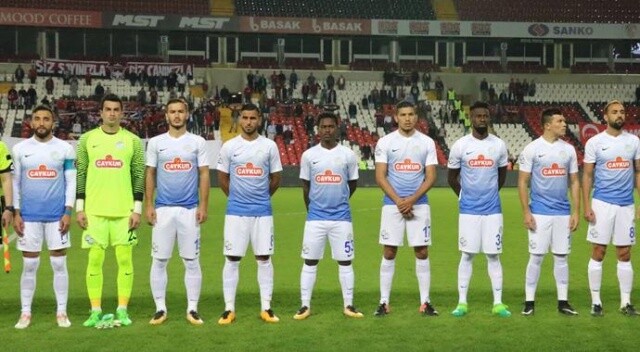 Çaykur Rizespor’da 3 futbolcu kadro dışı kaldı