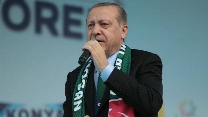Erdoğan: Birileri kudurmuş durumda