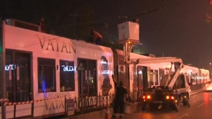 İstanbul&#039;da tramvay seferleri normale döndü