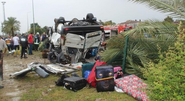 Manavgat’taki feci kazada şoför tutuklandı