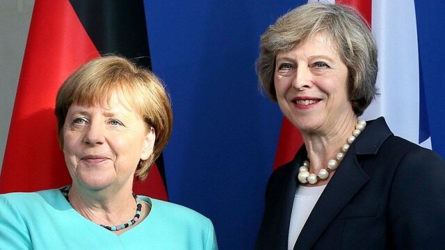 May ve Merkel telefonda İran&#039;daki nükleer anlaşmayı görüştü