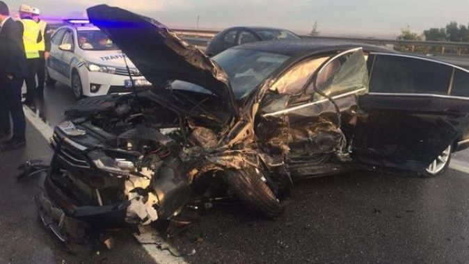 MHP Genel Başkan Yardımcısı Ruhsar Demirel trafik kazası geçirdi