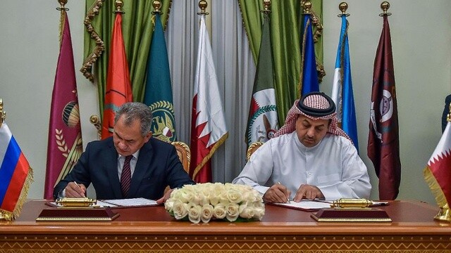 Rusya ile Katar askerî iş birliği anlaşması imzaladı