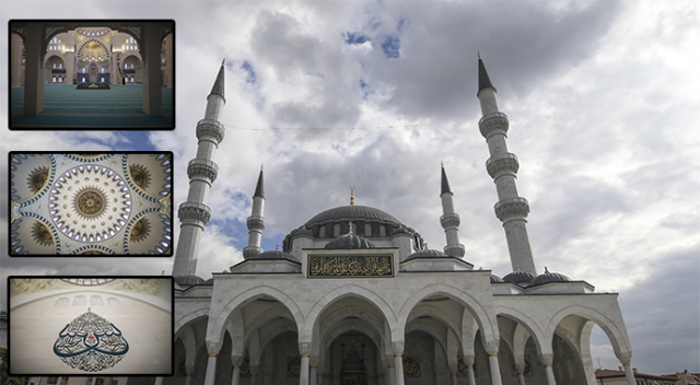 Ulus İtfaiye Meydanı Camii cuma günü açılacak