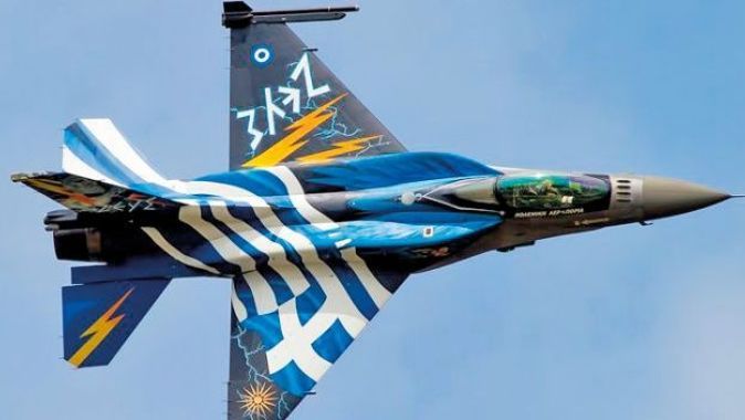 Yunanlara F-16’lı mesaj