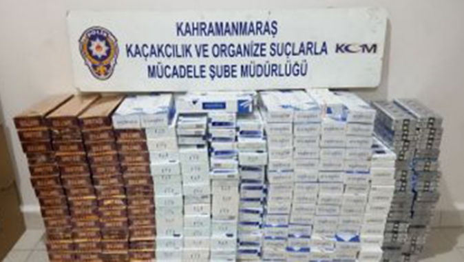 3 bin 150 paket gümrük kaçağı sigara ele geçirildi
