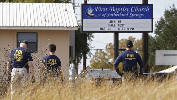 ABD&#039;deki kilise saldırganının şiddet kayıtları işlenmemiş