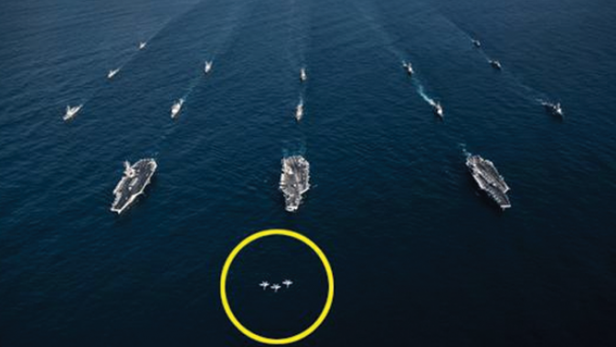 ABD donanması savaş düzenine geçti
