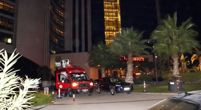 Adana&#039;da otelde yangın