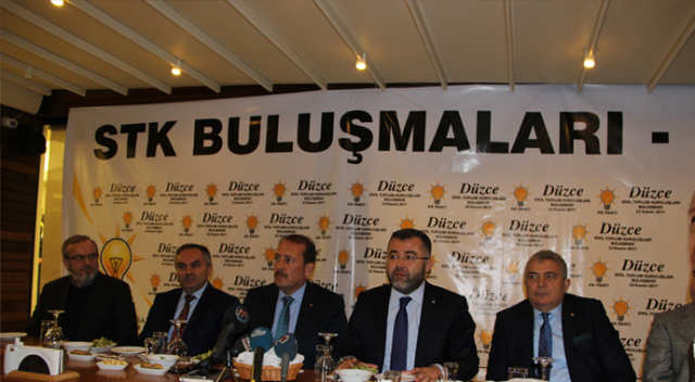 AK Parti Genel Başkan Yardımcısı Karacan Düzce&#039;de