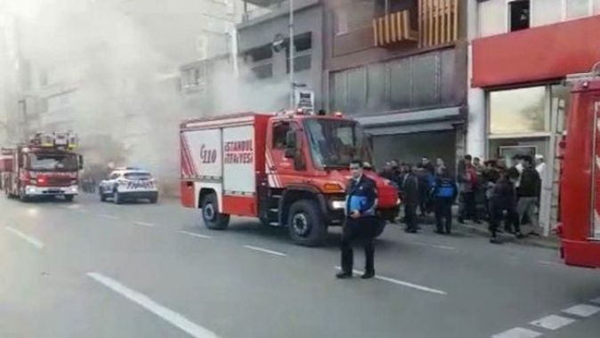 Beşiktaş&#039;ta yangın paniği!
