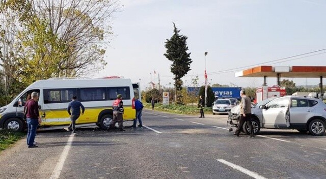 Bursa&#039;daki kazada 9 kişi yaralandı